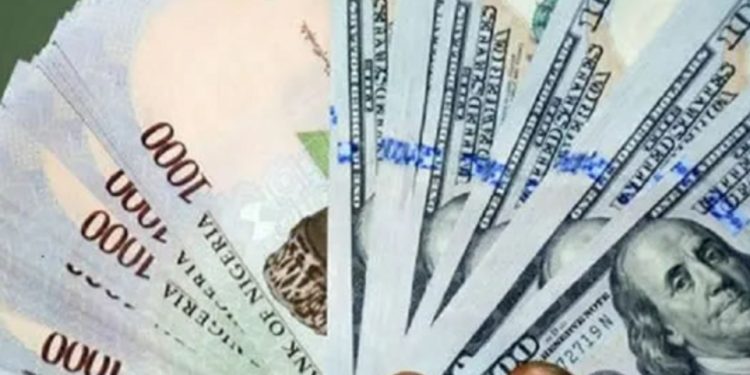Naira depreciates again by 2.3% against dollar at official market