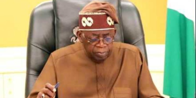 Tinubu returnes to Abuja after his official visit to France.