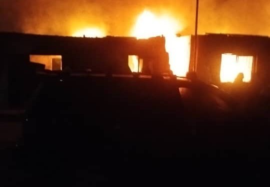 Fire Guts Christ Apostolic Church Ibadan.