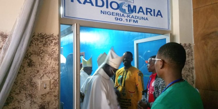 Catholic Media Service Center Commissions Radio Maria, Observes Marian Feast in Kaduna.