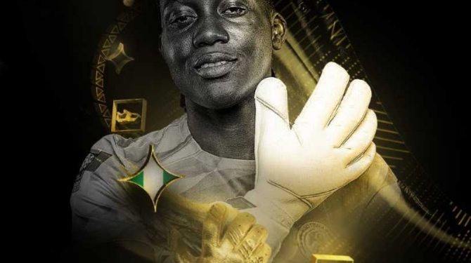CAF AWARD 2024: Nnadozie Scoops Goalkeeper Of The Year.