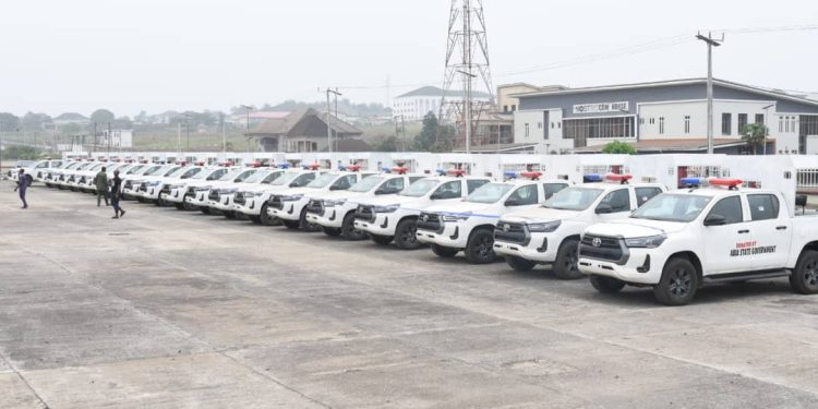Abia Gov Received Security Vans To Tackle Insecurity