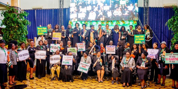 60 women empowered by FIDA Nigeria during their 16 Days of Activism