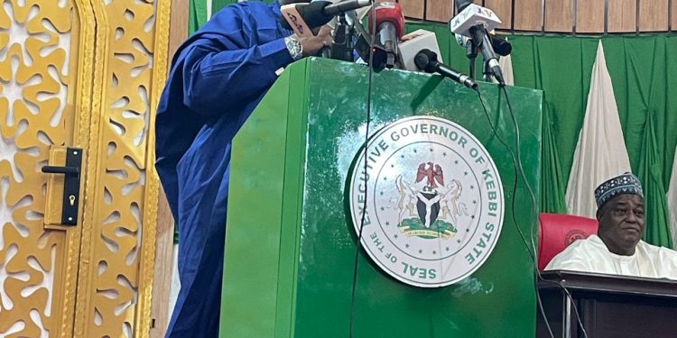 Gov. Nasir Idris of Kebbi State Present 580.32 Billion Naira for the 2025 Fiscal Year