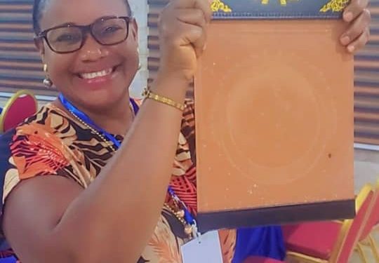 Georgina Humphrey, Head of Political, Current Affairs  Kapital FM, Receives NITP Excellence Award 2024