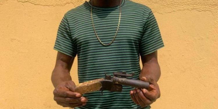 Police Bust Notorious Cultist in Uyo, Recover Locally Made Firearm