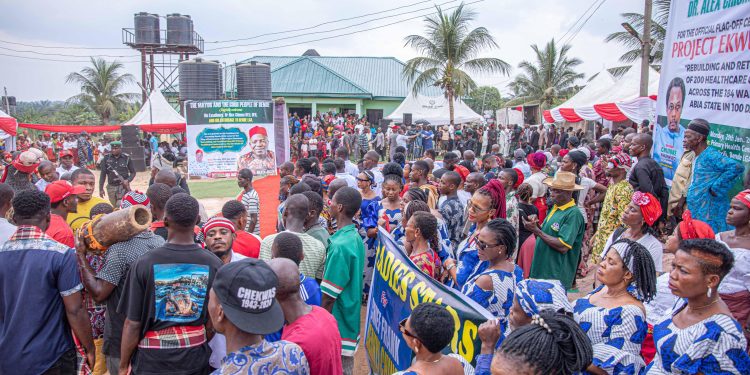 Otti Flags Off Rehabilitation Of One Hundred And Eighty Four Primary Health Centres