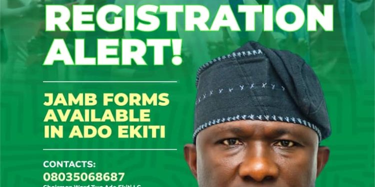 FG Purchases UTME Forms For 500 Students In Ekiti
