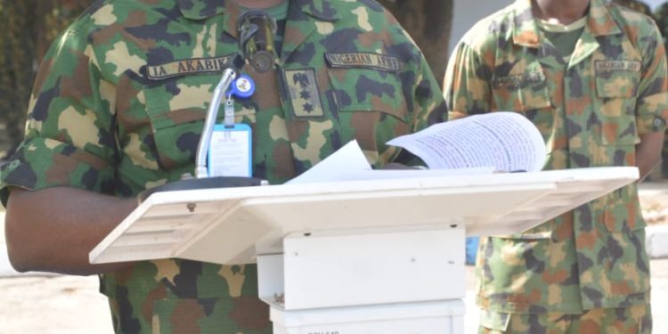 Nigerian Army Conducts Regimental Burial For Late Mascot In Kaduna