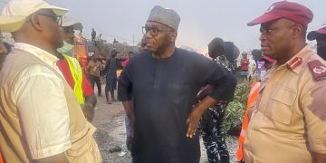 NGF Chairman Visits Niger, Commiserates With Gov Bago, Victims Of Petrol Tanker Explosion