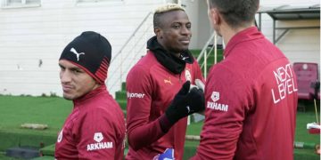 Osimhen Returns To Galatasaray Training After Xmas Break 