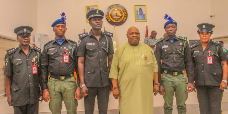 Gov. Adeleke Decorates Newly Promoted Police Officers