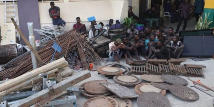 Abuja Police Smash Syndicate Behind Infrastructure Vandalism, Recover Millions in Stolen Public Assets