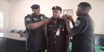 CP Decorates Newly Promoted Officers In Nasarawa