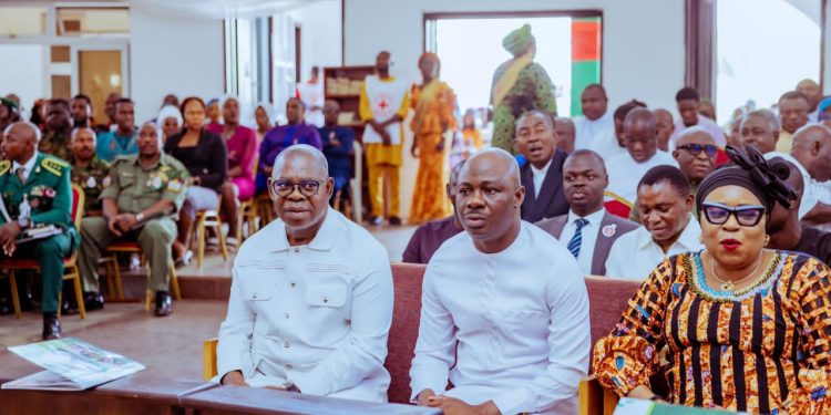 Oborevwori Sues for unity In Honors Fallen Heroes