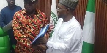 Tambuwal Officially Hands Over To Ogunlana As Ninth Clerk To The National Assembly