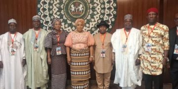 Tinubu Swears In RMAFC, FCC Commissioners, Permanent Secretaries