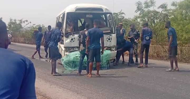 ABS Ilorin FC Team Involved In Road Accident