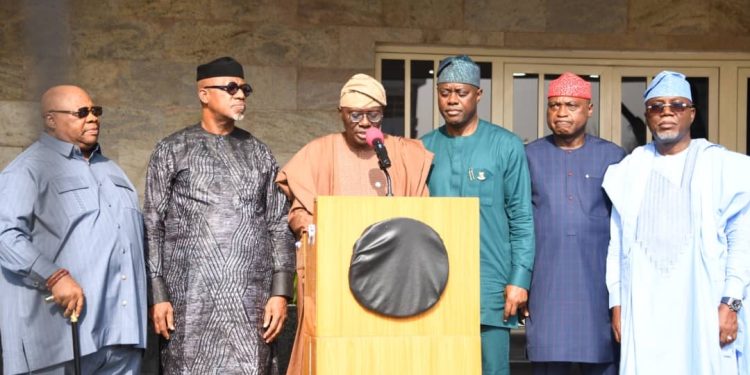 South West Governors To Establish Joint Surveillance.
