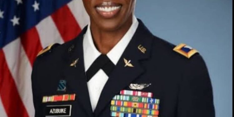 Dabiri-Erewa Commends Amanda Azubuike On Promotion To U.S. Army Brigadier General