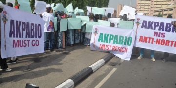 Pro-Natasha Protest Rocks NASS Over Akpabio