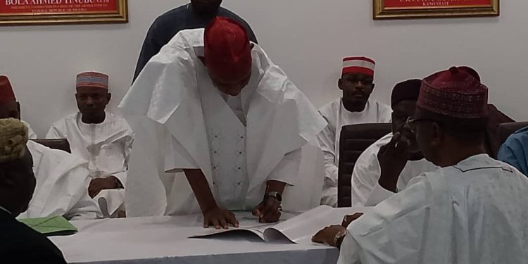 Gov Yusuf Swears In New Commissioner For Housing Development