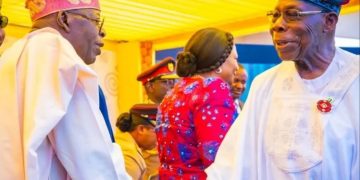 Tinubu Celebrates Obasanjo At 88.