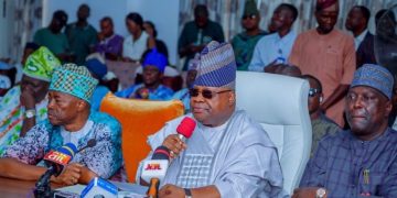 Gov. Adeleke Meets Traditional Rulers, Defends Decision On LG Election