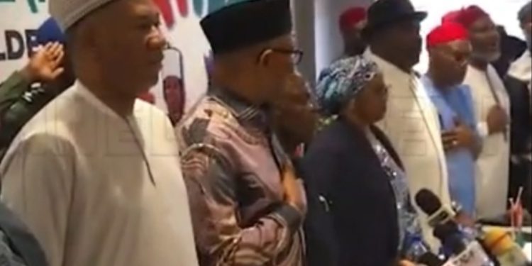 Obi, Otti In Attendance As Usman Leads Labour Party NEC Meeting