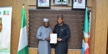 Steel Minister Presents Appointment Letter To Ajaokuta Steel Company  Sole Administrator