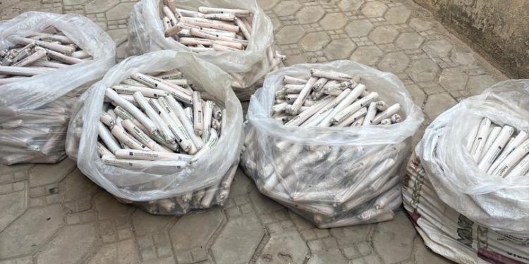 Police Foil Attempted Supply Of Explosive Materials To Bandits In Zamfara