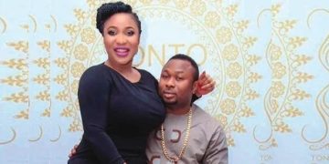 After 10-year long public feud, Nollywood star actress, Tonto Dikeh, has reconciled with her ex-husband, Olakunle Churchill.