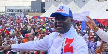 NDC Chairman Leads Bayelsans’ Rain-Defying Rally For Democratic Renewal