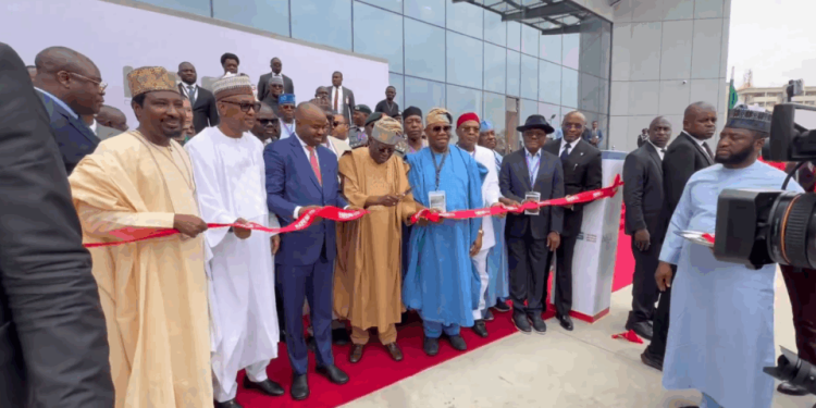 Tinubu unveils NRS corporate headquarters