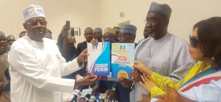 Faleke obtains presidential forms for Tinubu