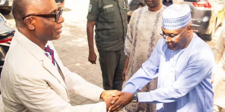 Atiku visits Amaechi after ADC presidential primary