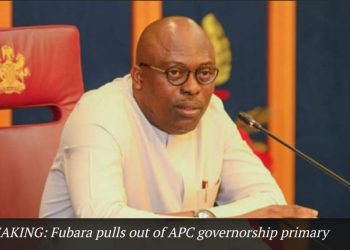 BREAKING: Fubara pulls out of APC governorship primary