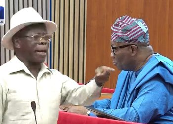 BREAKING: Protesters storm MTN office in Abuja