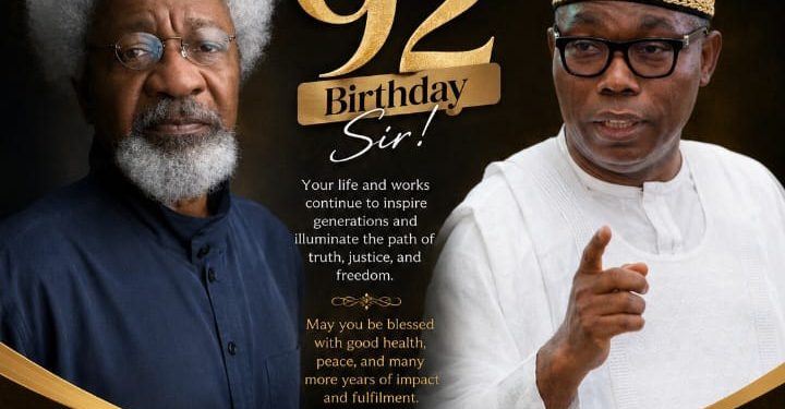 Adebayo Describes Soyinka As Nigeria’s Enduring Moral Compass
