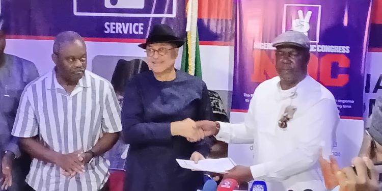 Utomi Leads NDC Reconciliation, Calls For Unity Ahead Of 2027