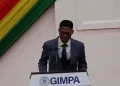 Ghana lawmaker collapses on stage during public address