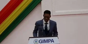 Ghana lawmaker collapses on stage during public address