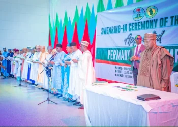 Gombe Gov Swears in 19 New Permanent Secretaries