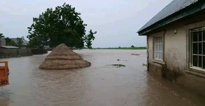 Flood submerges houses in Benue