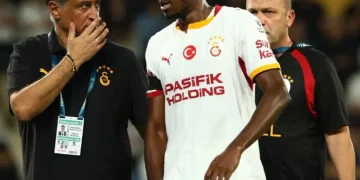 Osimhen suffers groin injury as Galatasaray confirm adductor strain