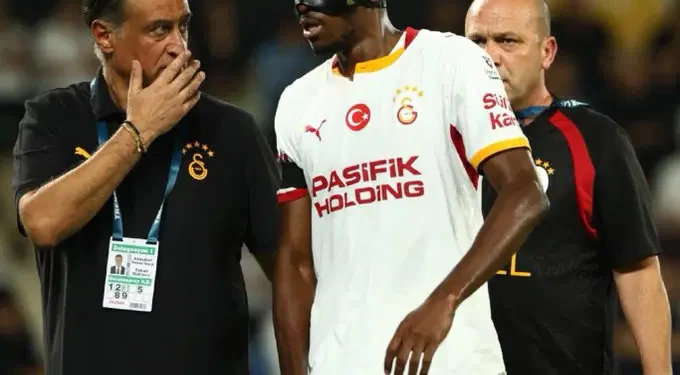 Osimhen suffers groin injury as Galatasaray confirm adductor strain