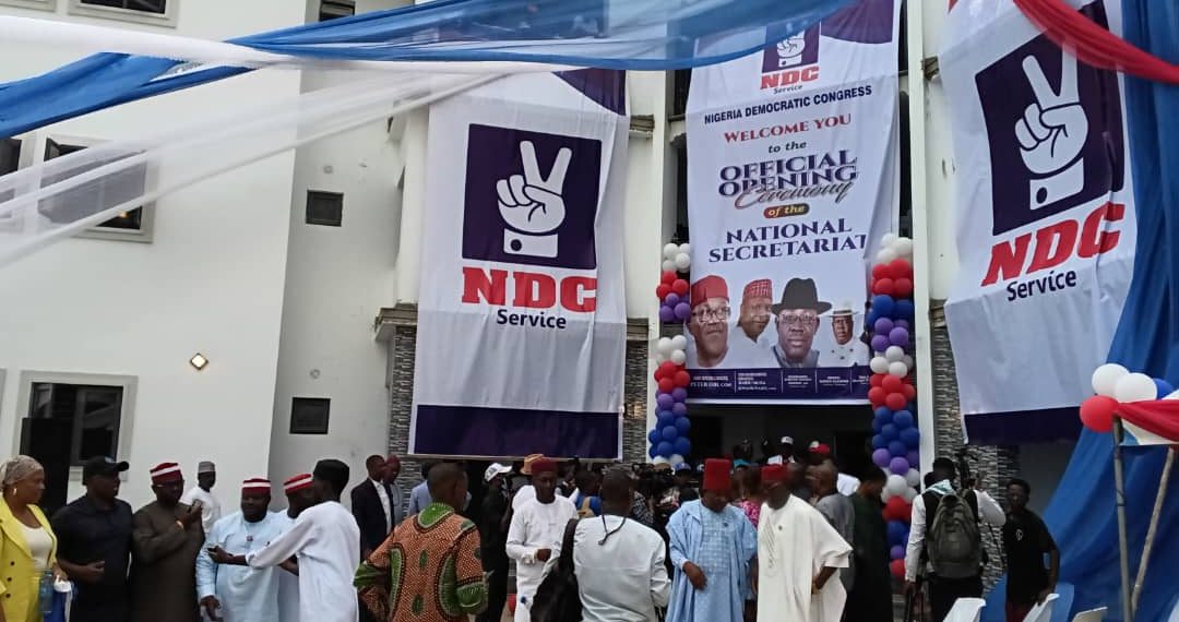 NDC Opens Abuja Secretariat, Sets Stage For 2027 Elections